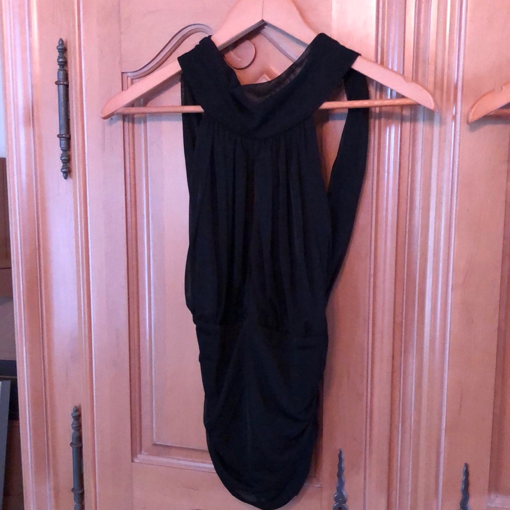 - Charlotte Russe slit front low back halter top